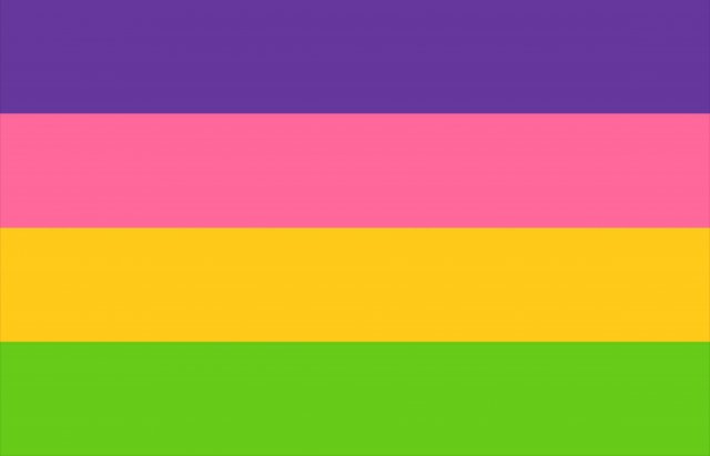 sapphic lesbian flag